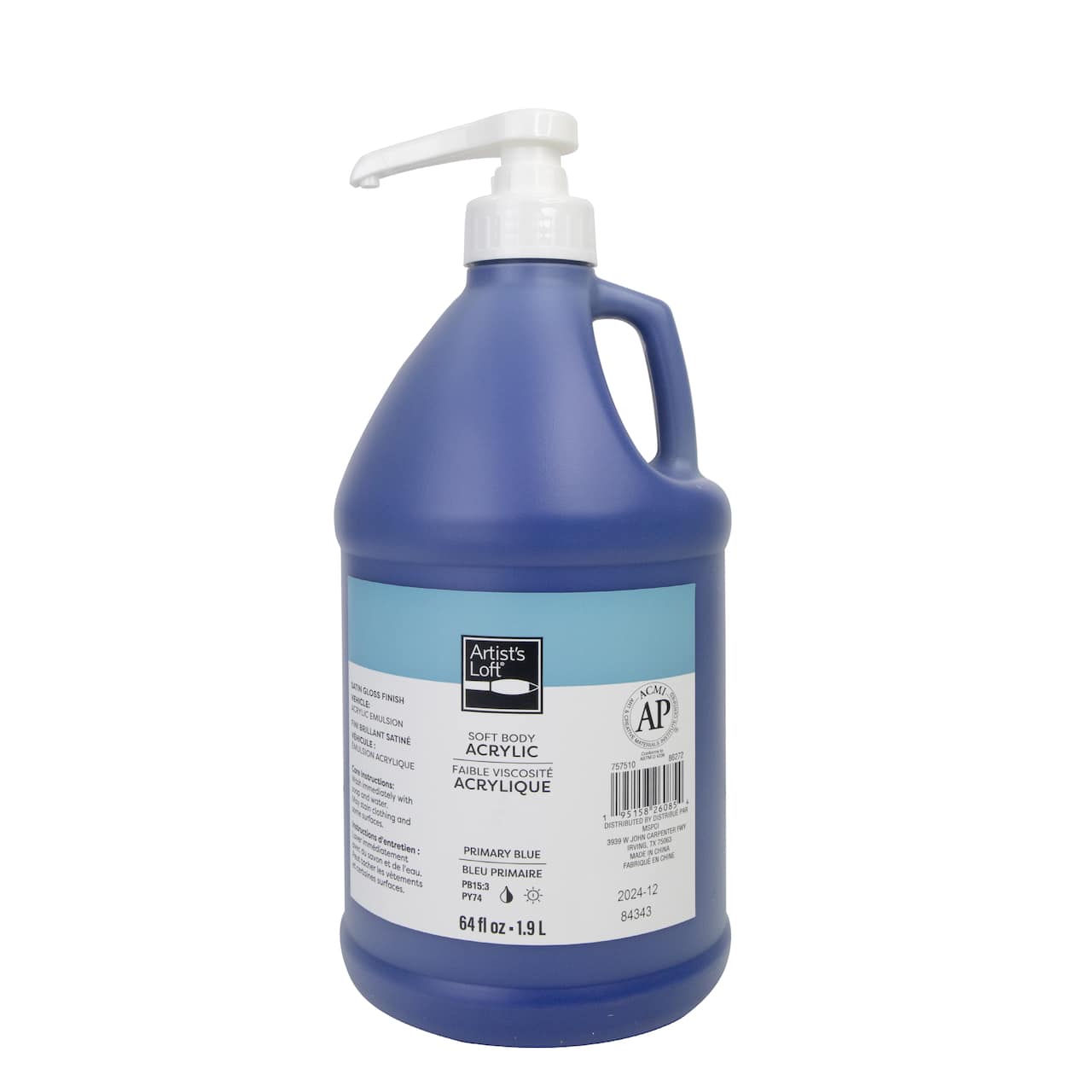 6 Pack: 64oz. Soft Body Acrylic Paint by Artist's Loft®